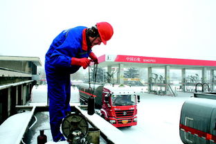 中石化山東石油積極應對 霸王 寒潮